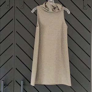 Leith A-Line Turtleneck Shift Dress